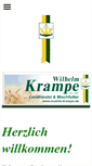 Mobile Screenshot of muehle-krampe.de